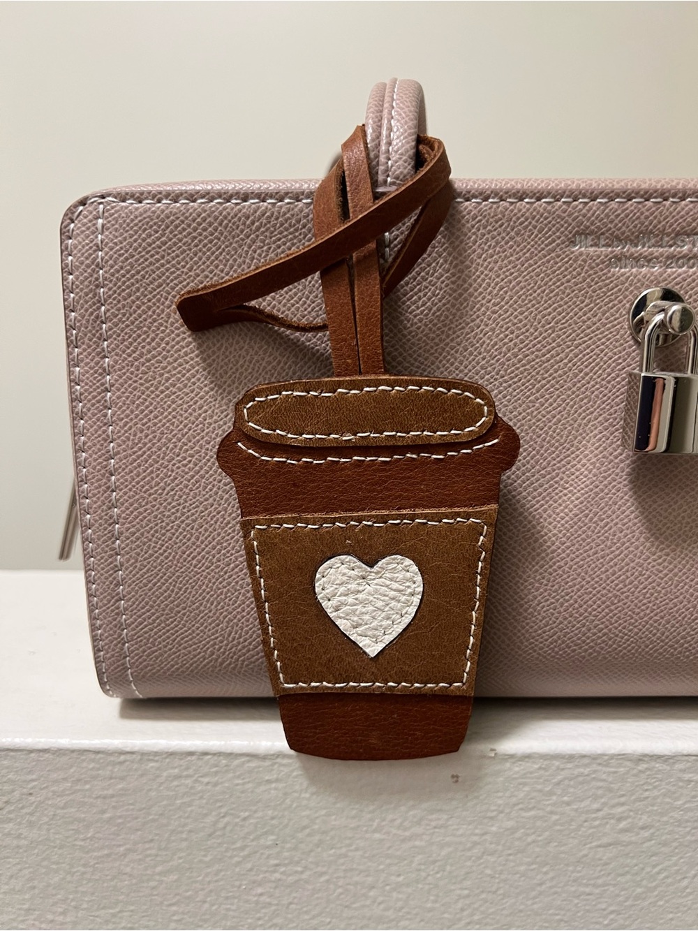 Brown Coffee Cup Charm